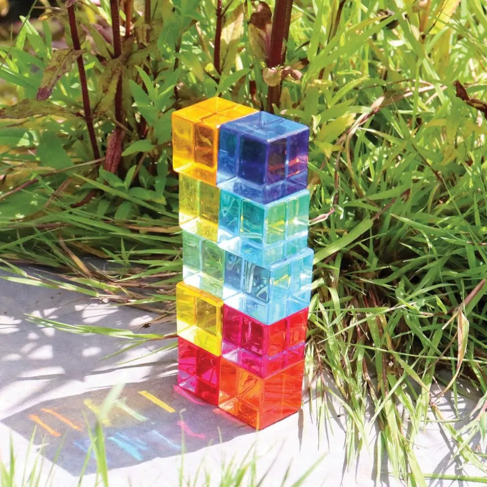 Translucent Sensory Gem Cubes