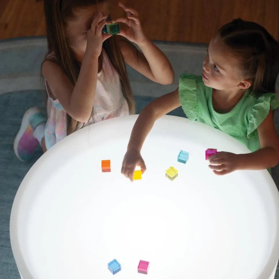Translucent Sensory Gem Cubes