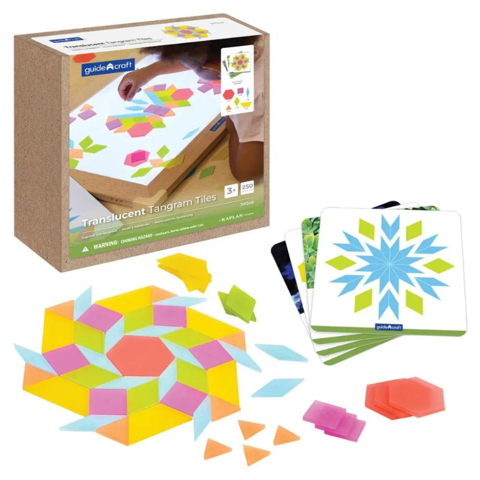 Translucent Tangram Tiles 250 Pieces