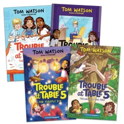 Trouble at Table 5 Books Set of 4