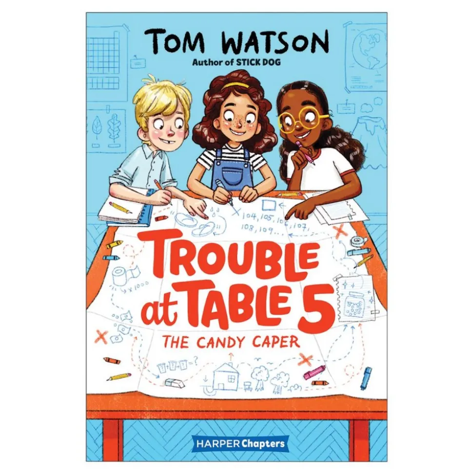 Trouble at Table 5 Books Set of 4