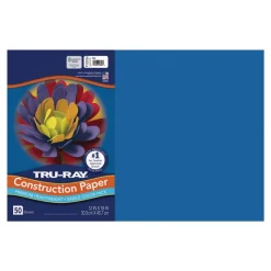 Tru-Ray Premium Heavyweight Multicolor Assortment Construction Paper