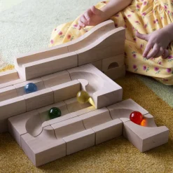Unit Block Marble Run 40 Piece Set