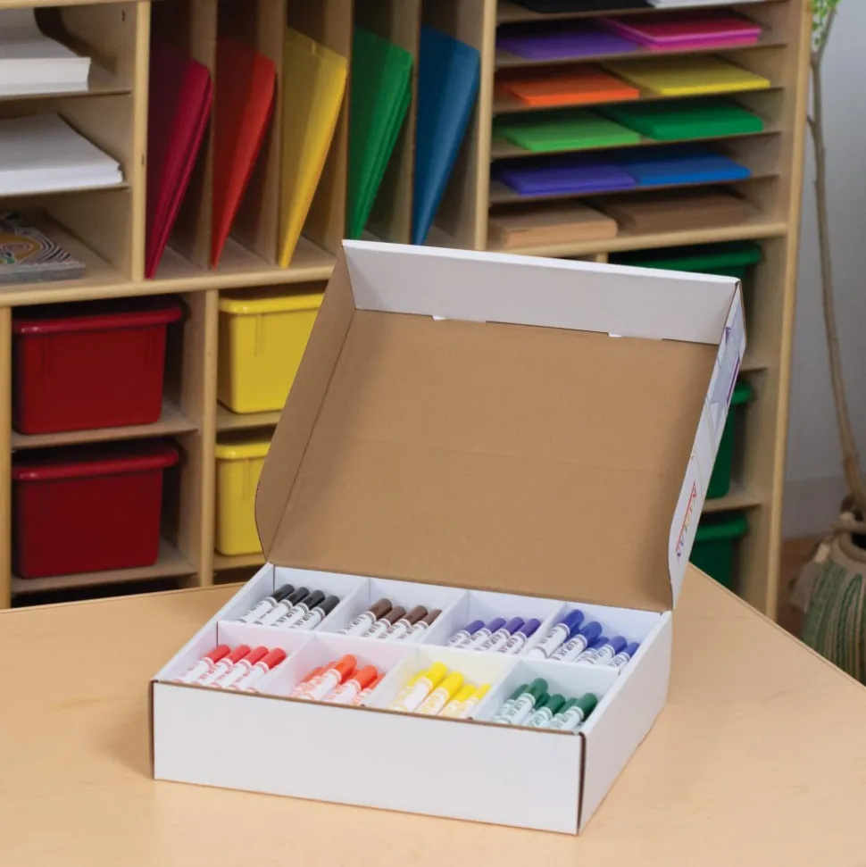 Washable Broad Tip Marker Class Pack 200 Per Box