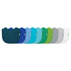 Waterproof Bib 10 Pack Color Assortment 2