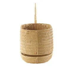 Whale Washable Wicker Floor Basket