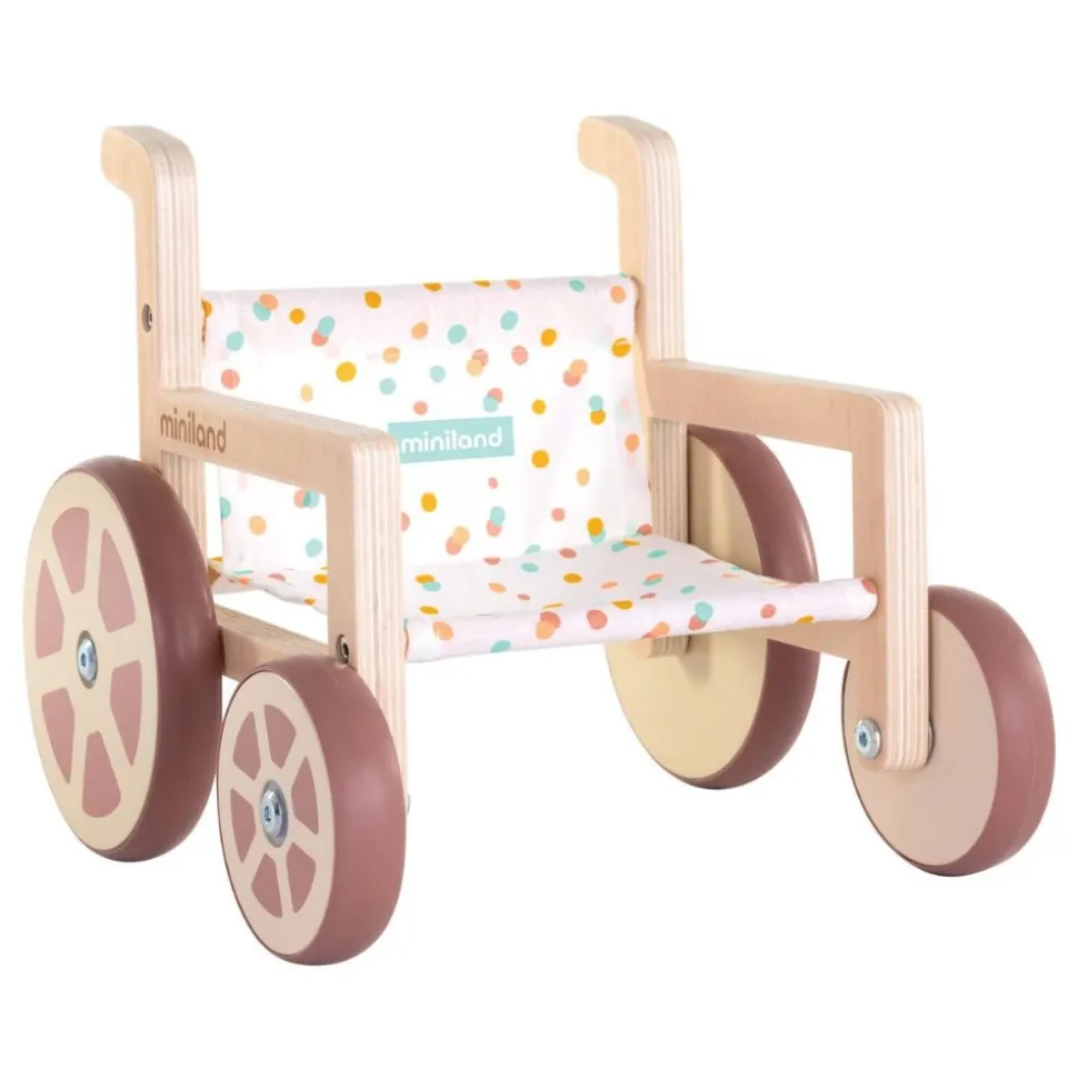Wheelchair for Dolls Up to 15 Inches