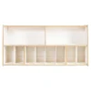 White Wall Diaper Storage