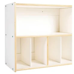 White Wall Diaper Storage