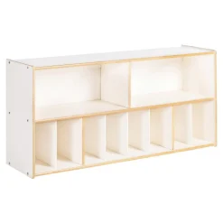 White Wall Diaper Storage