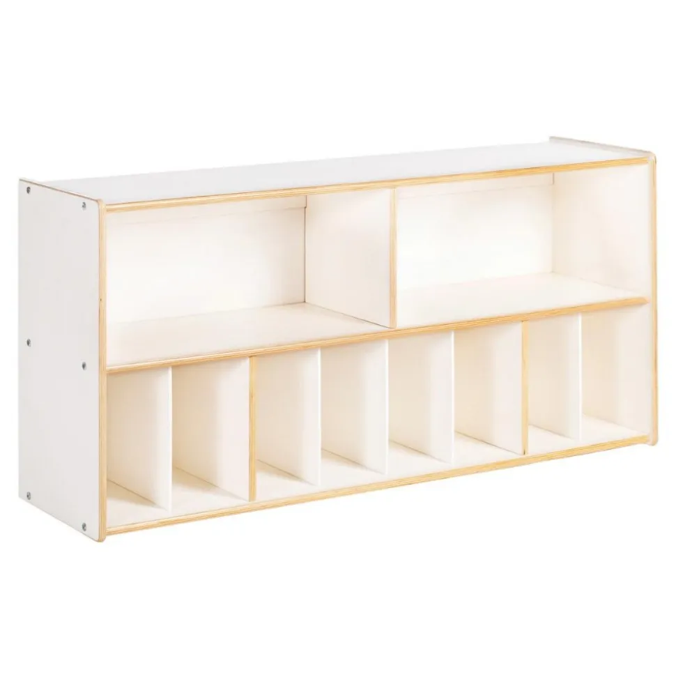 White Wall Diaper Storage