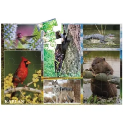 Wildlife Floor Puzzles Set of 3