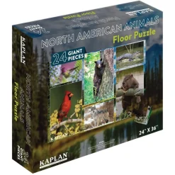 Wildlife Floor Puzzles Set of 3