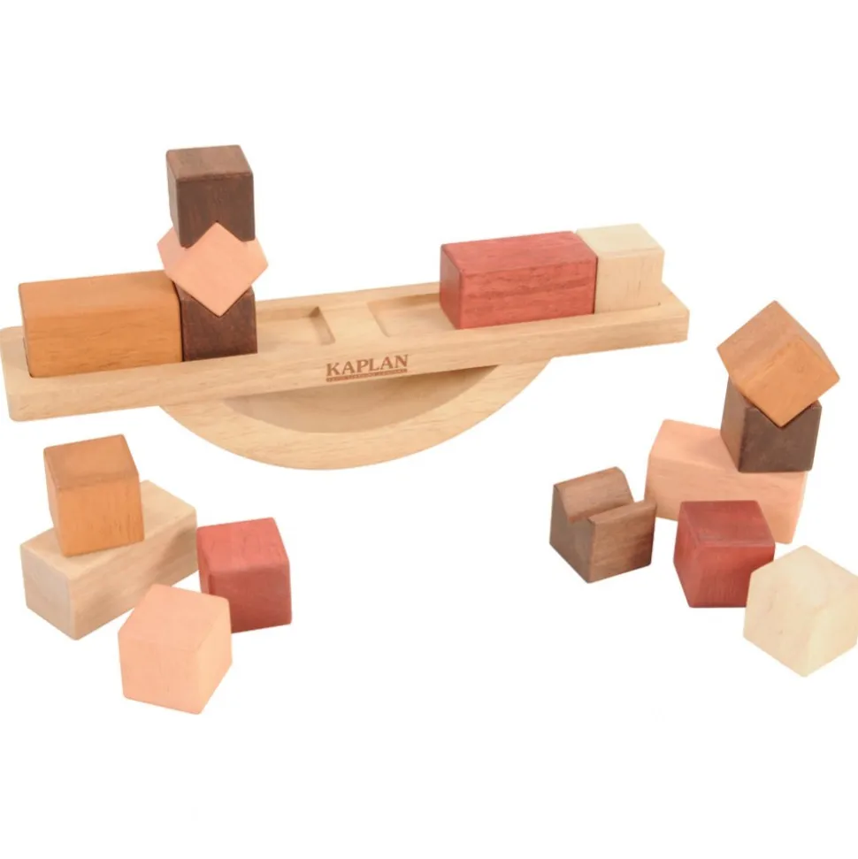 Wooden Block Balance Scale