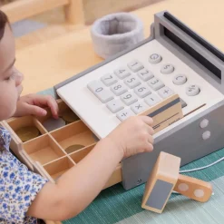 Wooden Cash Register