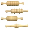 Wooden Clay or Dough Rolling Pins Set of 4