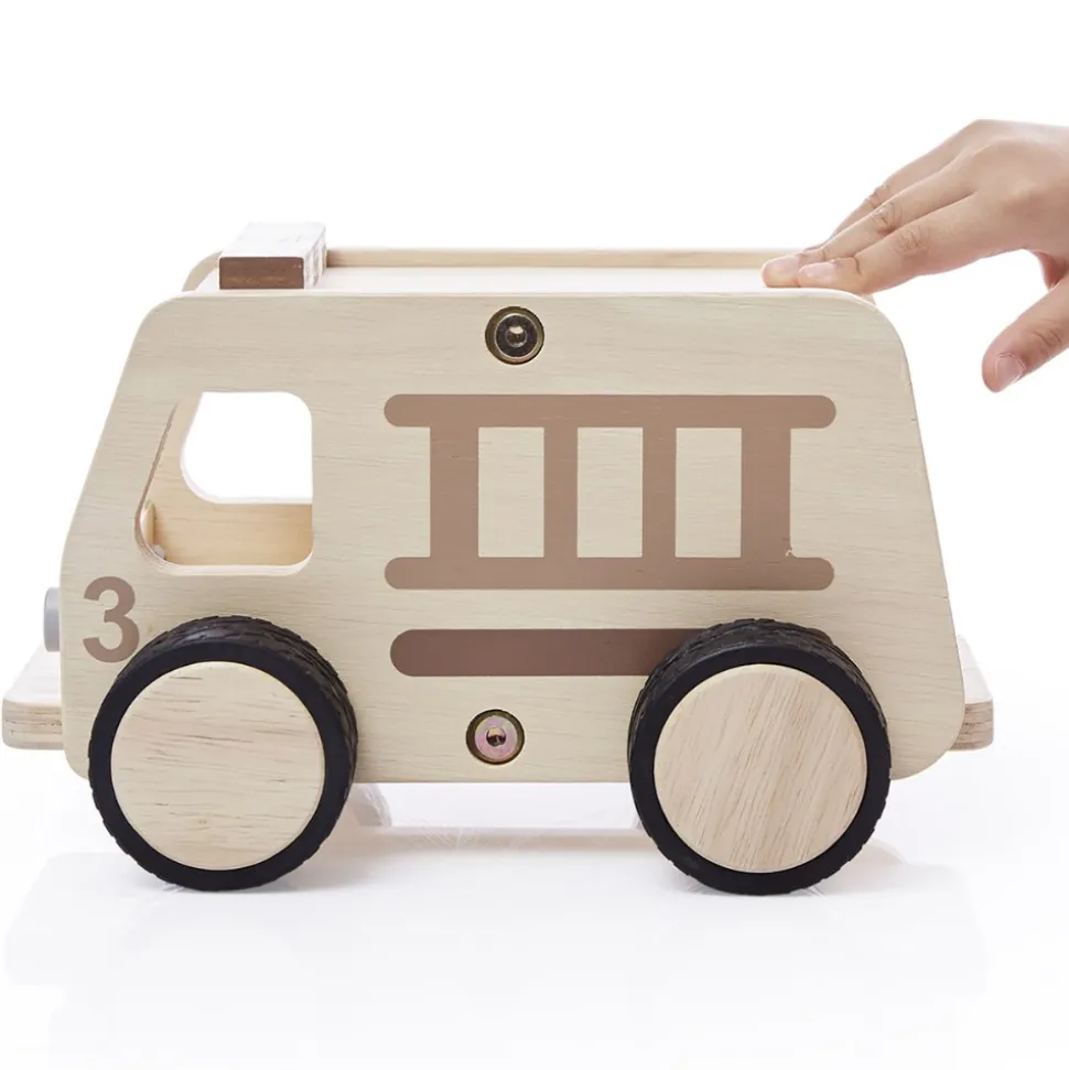 Wooden Fire Truck