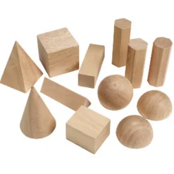 Wooden Geometric Solids