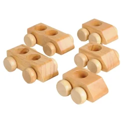 Wooden People & Vehicles Sets