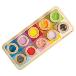 Wooden Rainbow Sensory Board