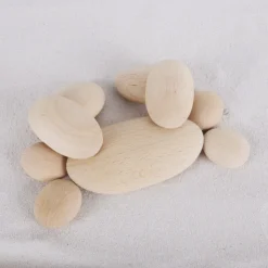 Wood Stackers: River Stones 20 Pieces
