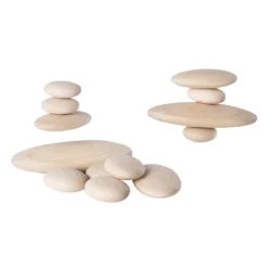 Wood Stackers: River Stones 20 Pieces