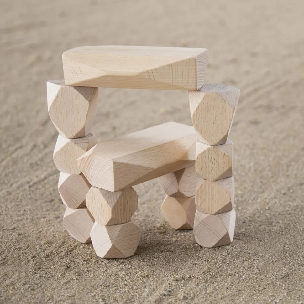 Wood Stackers: Standing Stones 20 Pieces