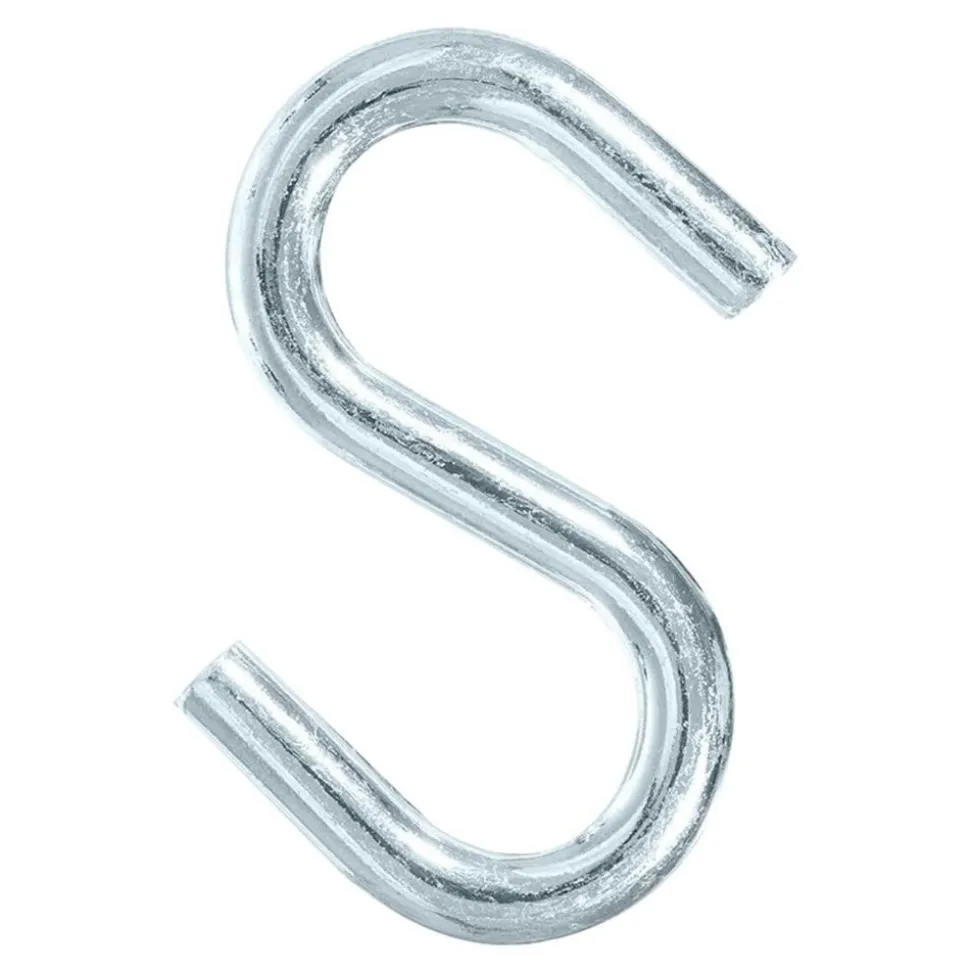 5/16" x 3" Zinc Plated "S" Hook