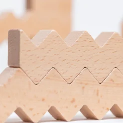 ZigZag Wooden Block Set 30 Pieces